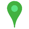 green map marker
