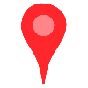 red map marker